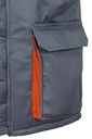 Thunder - Chaleco multibolsillos bicolor, acolchado