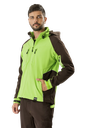 WF1040 - Softshell con Capucha - Workshell de WorkTeam - Bicolor