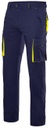 103008S - Pantalón Multibolsillos, Bicolor (01 - Azul Marino, 17 - Amarillo, 34)