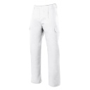 345 - Pantalón Multibolsillos (07 - Blanco, 34)