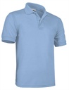 Patrol - Polo Unisex, m/corta, Algodón 220 gr. (Azul Celeste, 2)