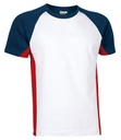 Vulcan - Camiseta combinada, m/corta, Algodón (XS)