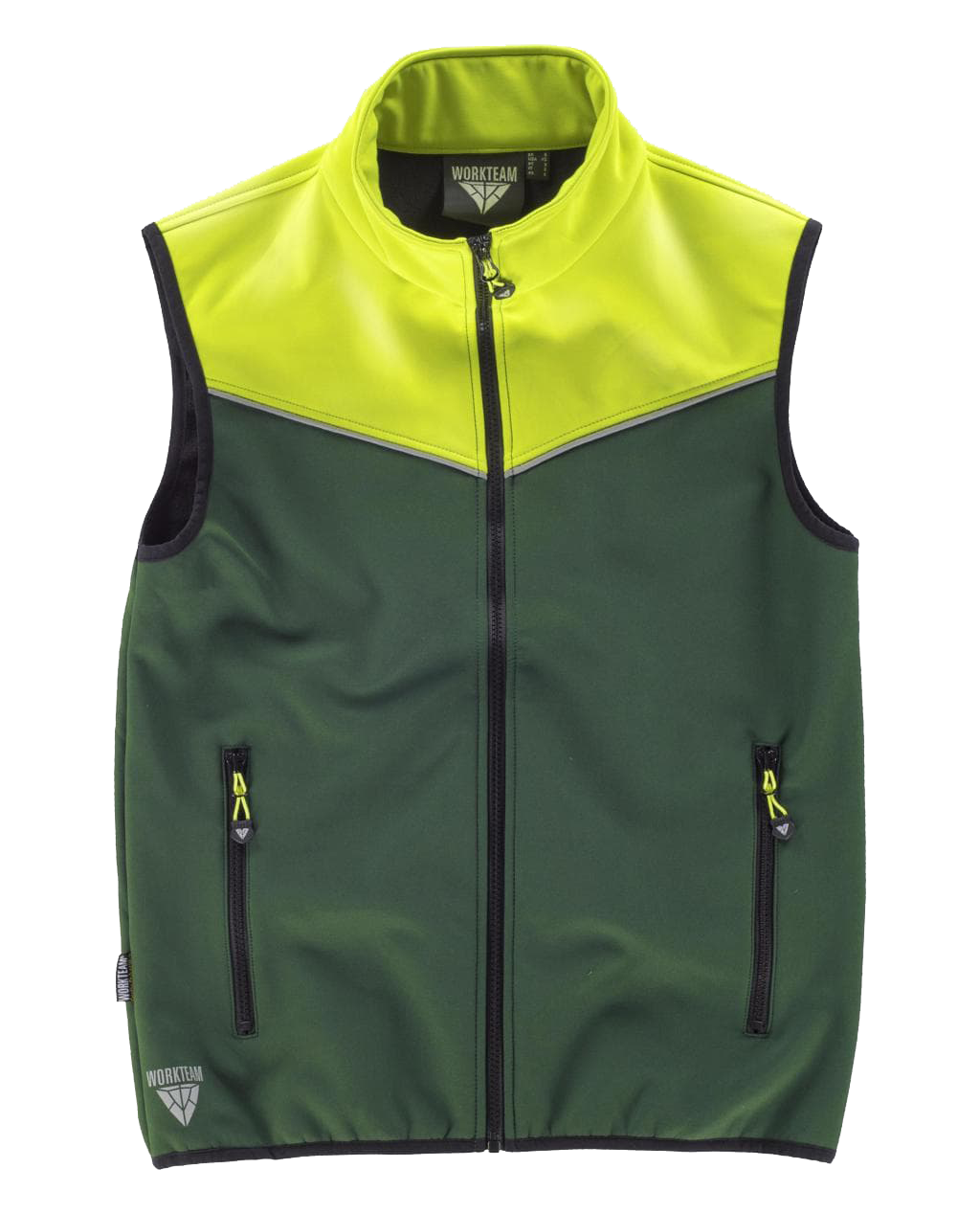 S9316 - Chaleco Softshell - Workshell de WorkTeam - Bicolor