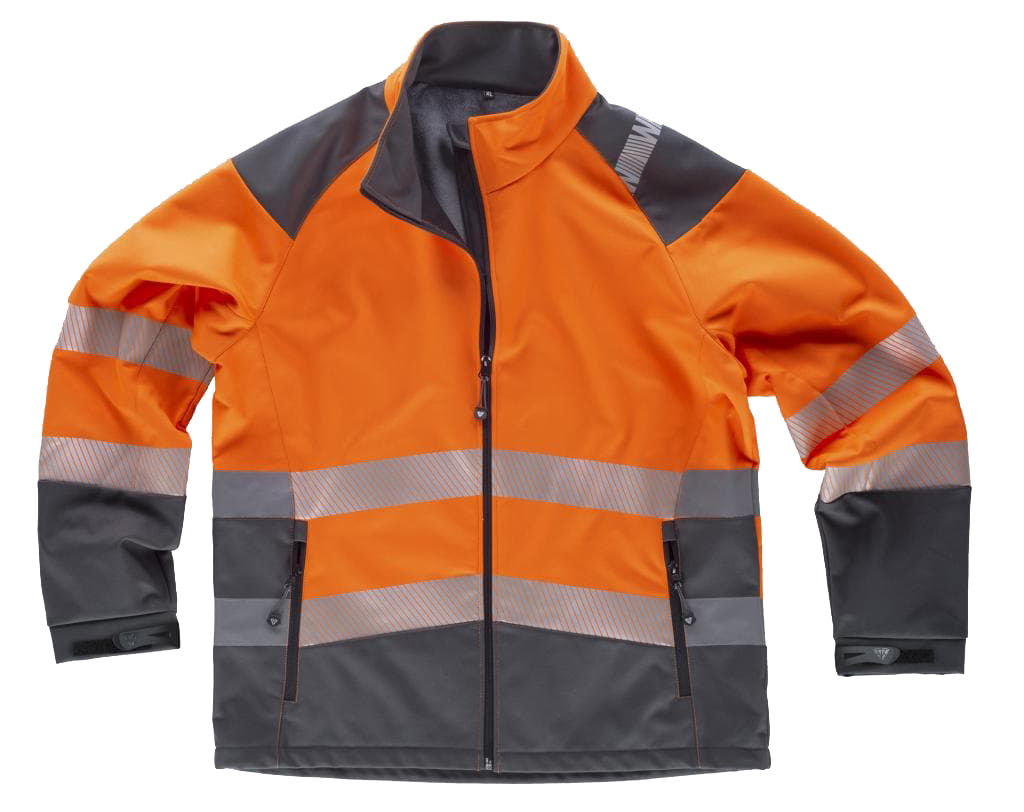 S9201 - Softshell AV - Workshell de WorkTeam - Bicolor - Alta Visibilidad