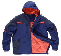 WF2758 - Parka Softshell de WokrShell - WorkTeam